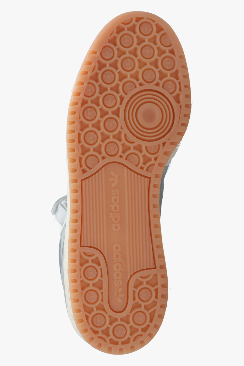 Grey 'FORUM MID' high - Vintage 90s Adidas Lime Green